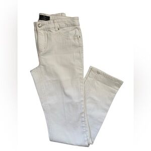 Chico’s So Slimming So Lifting White Jeans Size 0 Tall Straight Leg